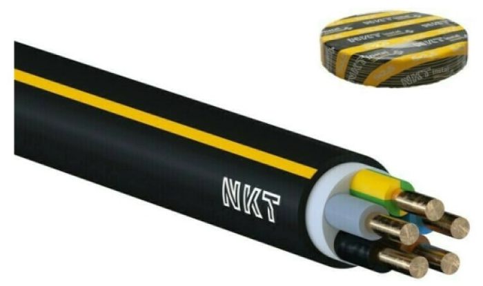 Kabel CYKY-J 5× 2,5C RE (50 m/bal.)