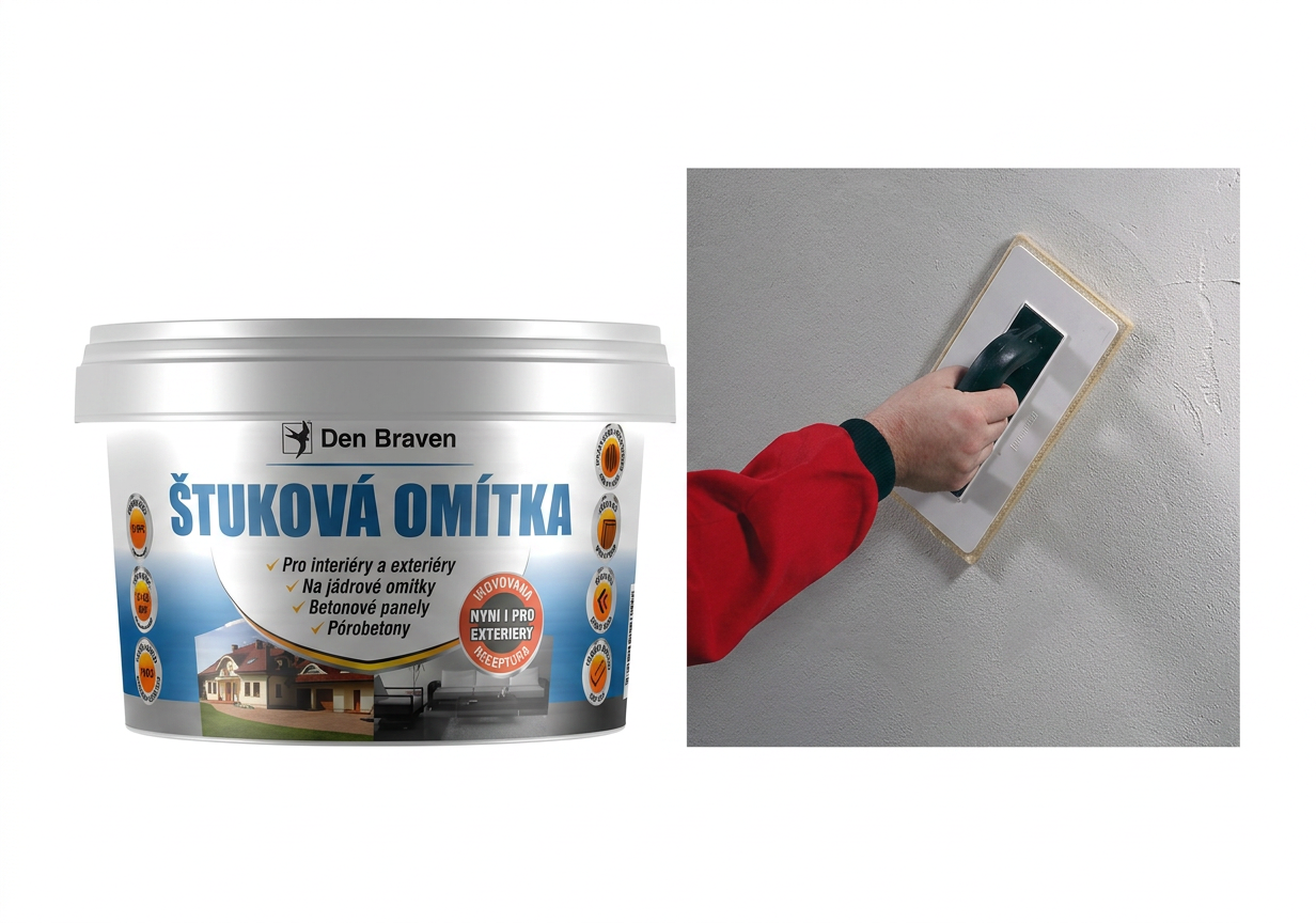 Štuková omítka Den Braven 4 kg