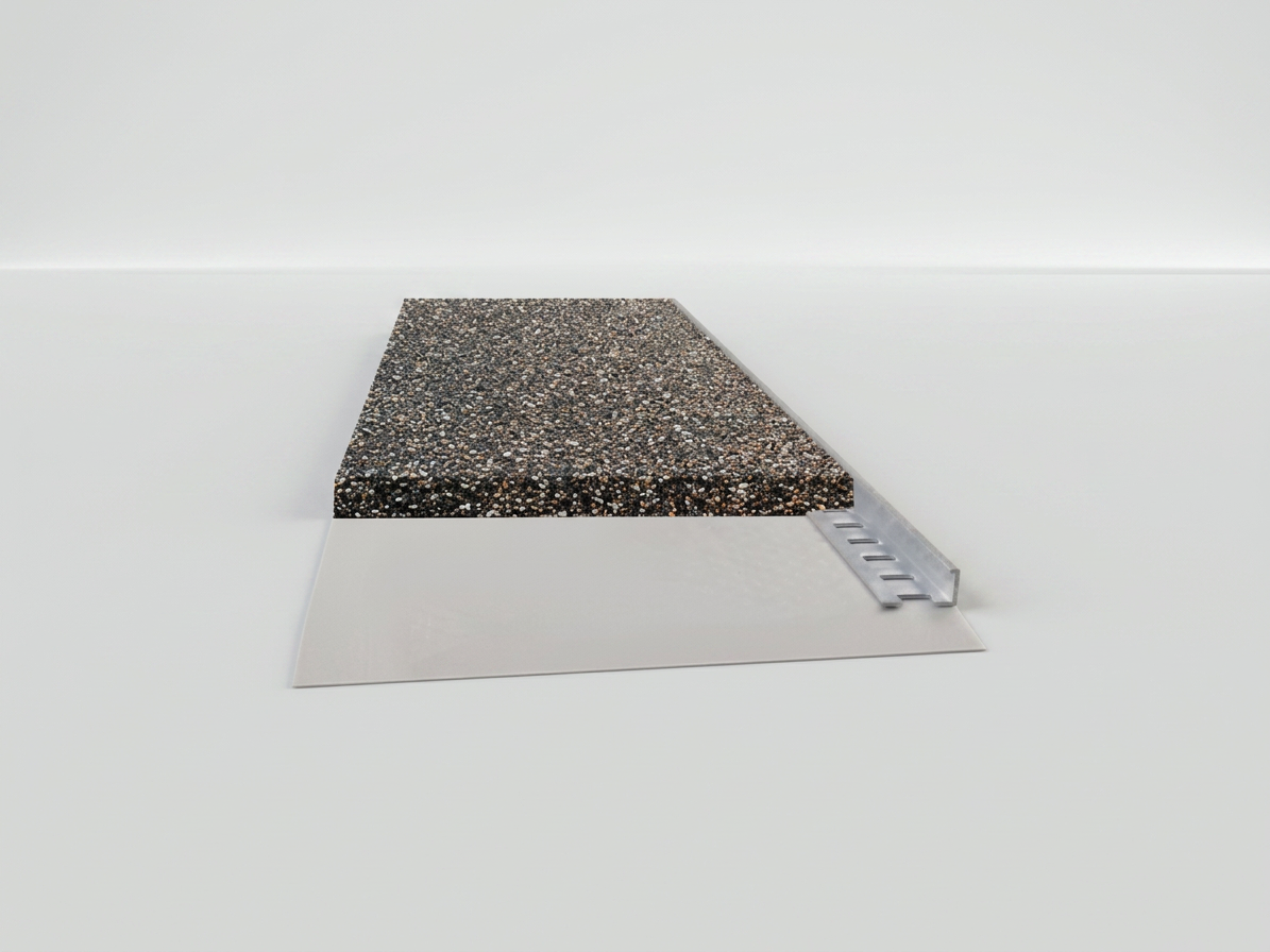 Ukončovací profil L 2,5 m x 10 mm hliníkový
