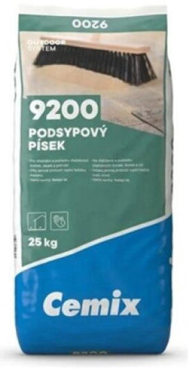 Písek zásypový jemný 25kg