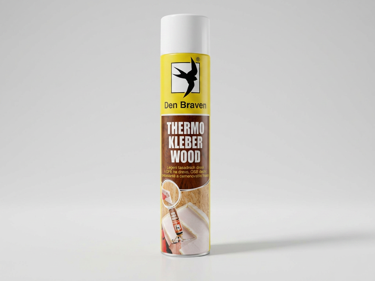 Pěna montážní nízkoexpanzní Thermo Kleber WOOD 750 ml