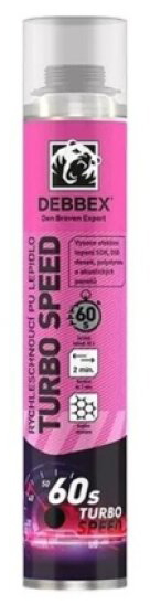 Rychleschnoucí pistolová PU lepidlo Turbo Speed 750 ml
