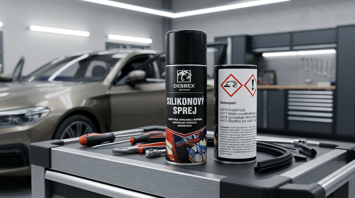 Sprej silikonový Den Braven 400 ml