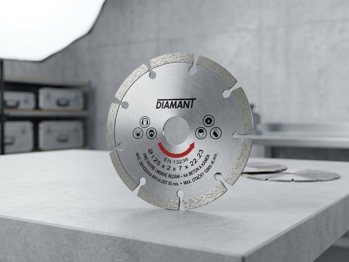 Diamantový kotouč segmentový STANDARD 125 mm