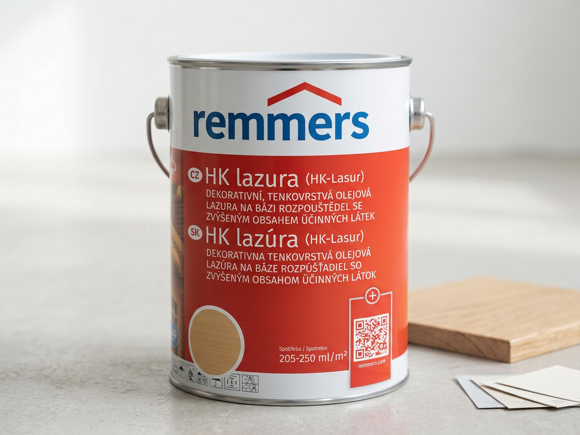 Lazura tenkovrstvá Remmers HK lazura farblos 5 l
