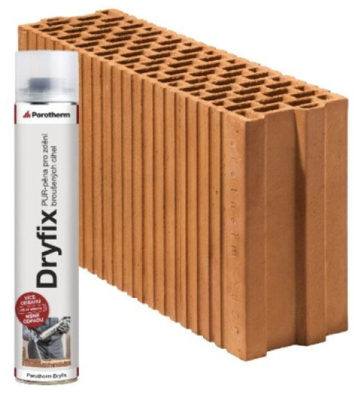 Cihla Porotherm Profi P8/10 - broušená/140×497×249 mm