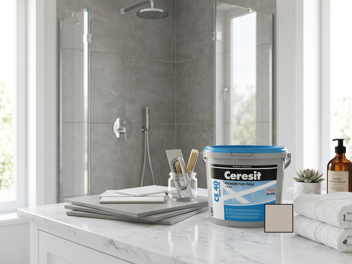 Hmota spárovací Ceresit CE 40 Aquastatic šedá 2 kg