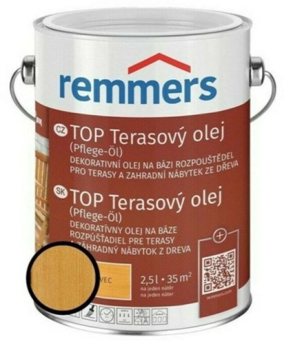 Olej terasový Remmers TOP bangkirai 0,75 l