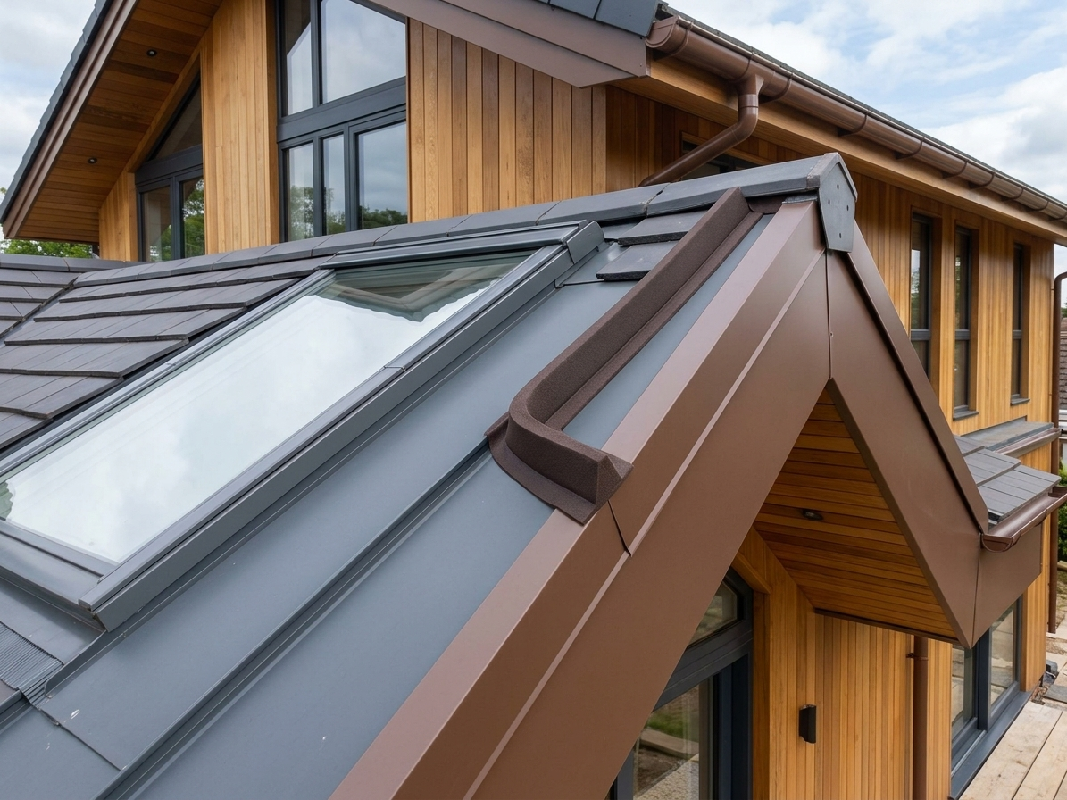 Pěnový těs. klín úžl.VALLEY WEDGE 60mmx1m hnědá