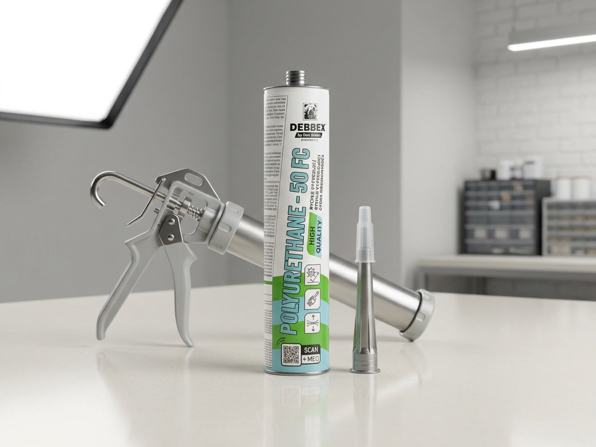 Tmel polyuretanový Den Braven PU 50 FC bílý 300 ml