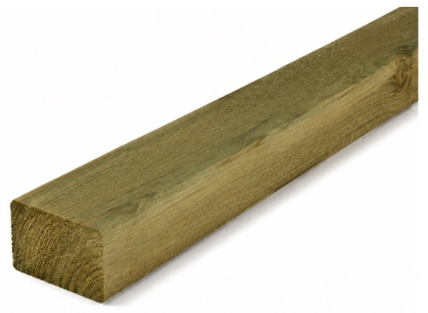 Lať střešní 30×50×4 000 mm impregnovaná