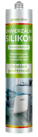 Univerzální silikon 280 ml transparentní Green Line