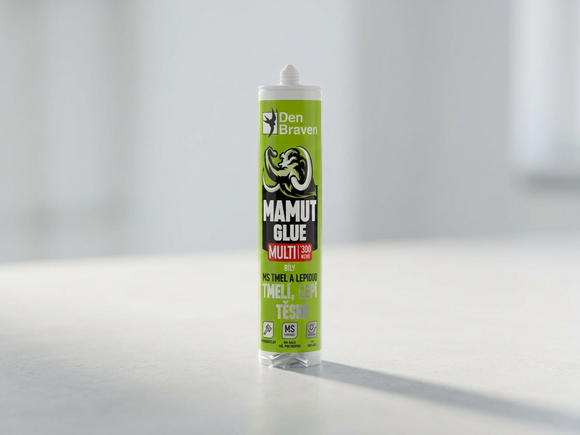 Lepidlo Den Braven MAMUT GLUE Multi bílý 290 ml