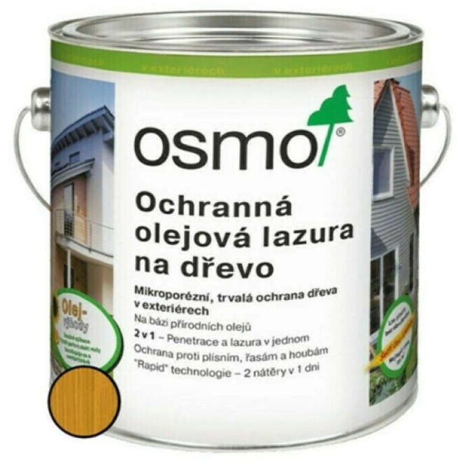 Lazura olejová ochranná Osmo 700 borovice 0,75 l