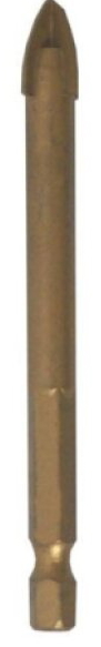 Vrták do skla keramiky a dlažby Ø 10 mm x 85 mm stopka Hex
