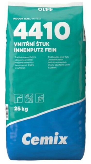 Štuk vnitřní Cemix 4410 – 25kg