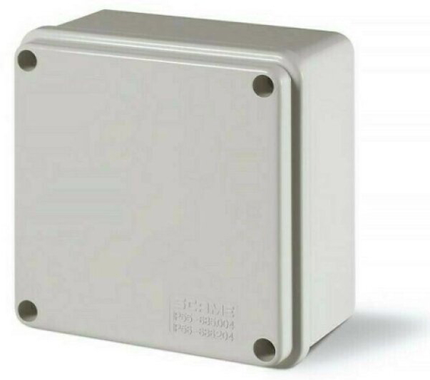 Krabice prázdná přisazená Scame Scabox (100×100×50mm)