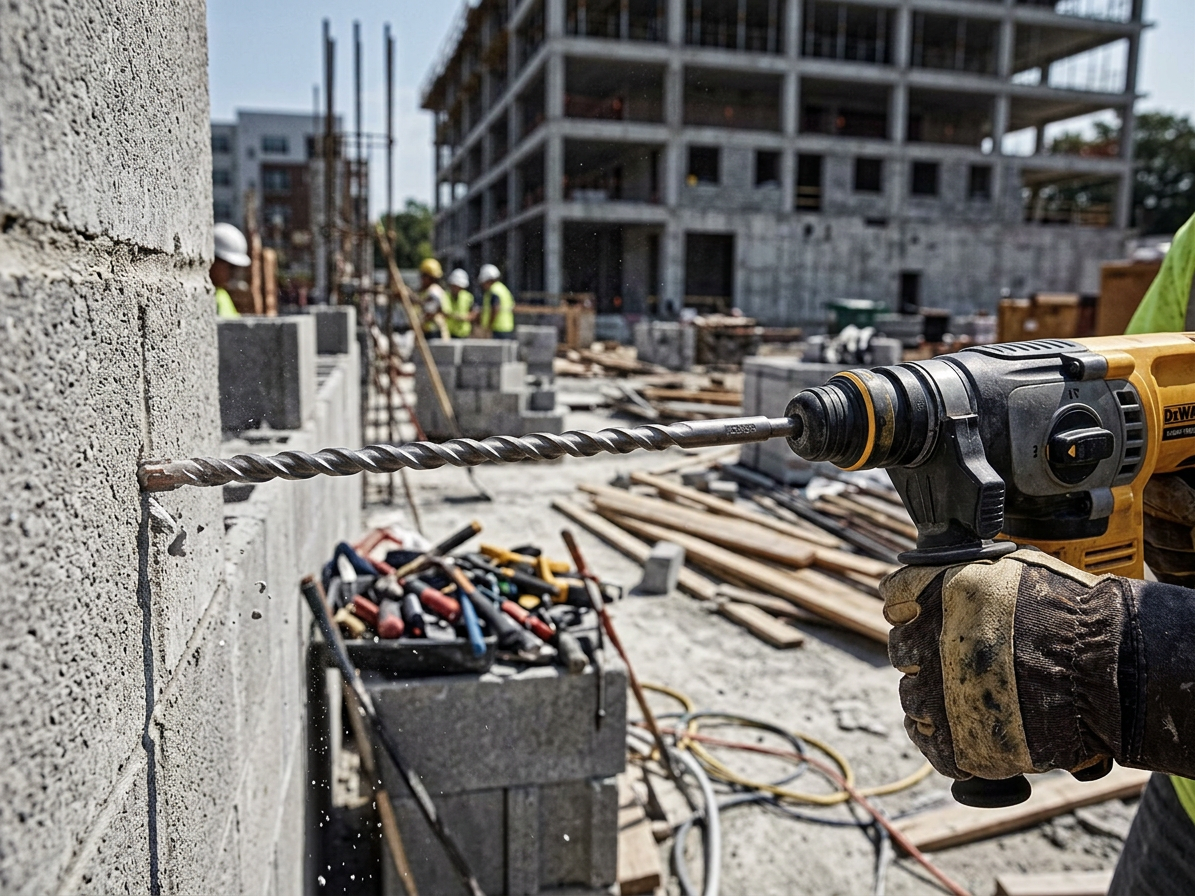 Vrták SDS + s vidiovým křížovým hrotem pro zdivo a beton 5 x 260 mm