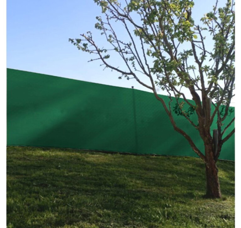 Síť stínicí zelená 1,5 x 10 m 80 g/m2
