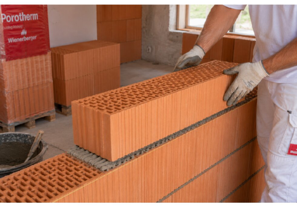 Cihla Porotherm Profi Dryfix P10 - broušená/300×247×249 mm