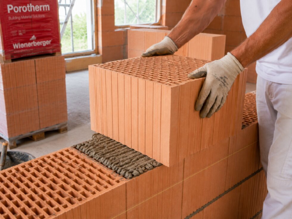 Cihla broušená Porotherm Profi Dryfix P10 - 240×372×249 mm