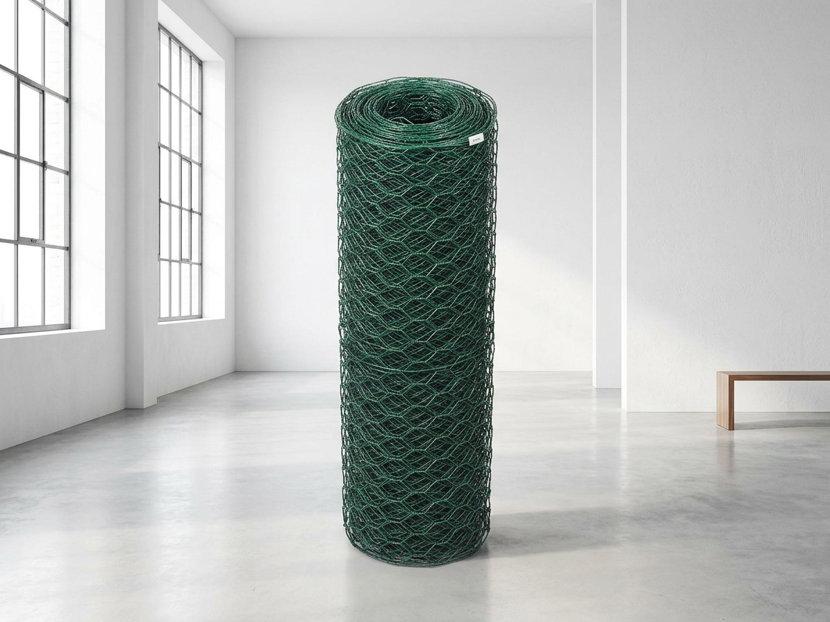 Pletivo králičí poplastované zelené výška 1 m 13/0,9 mm 10 m