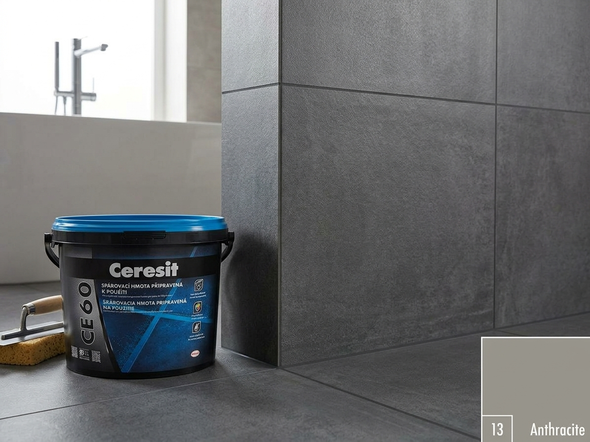 Hmota spárovací Ceresit CE 60 - antracit 2 kg