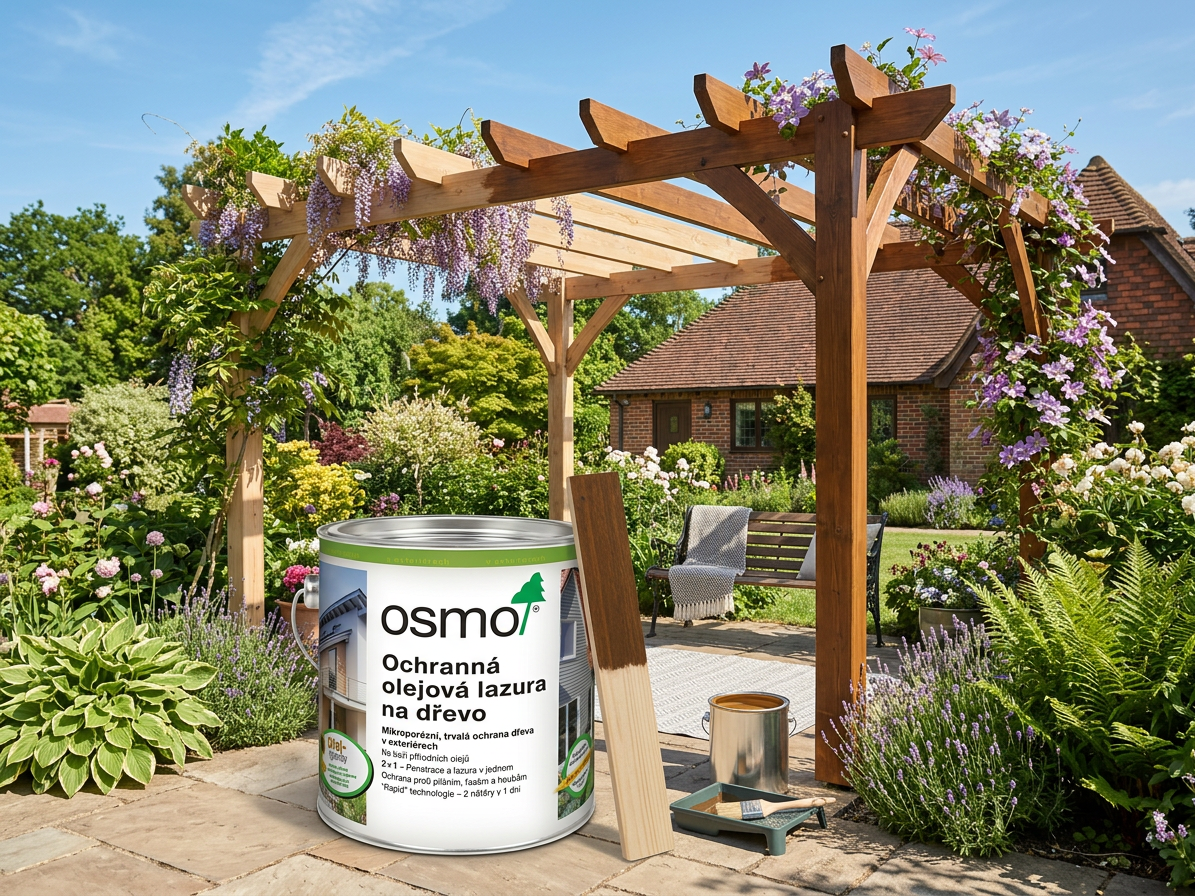 Lazura olejová ochranná Osmo 708 teak 0,75 l