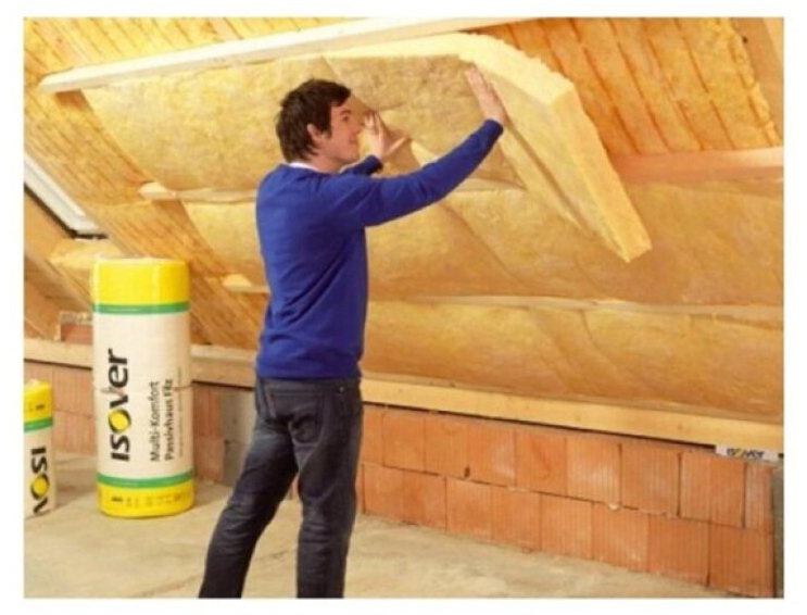 Izolace tepelná Isover Domo Plus 120 mm (8,88 m²/bal.)