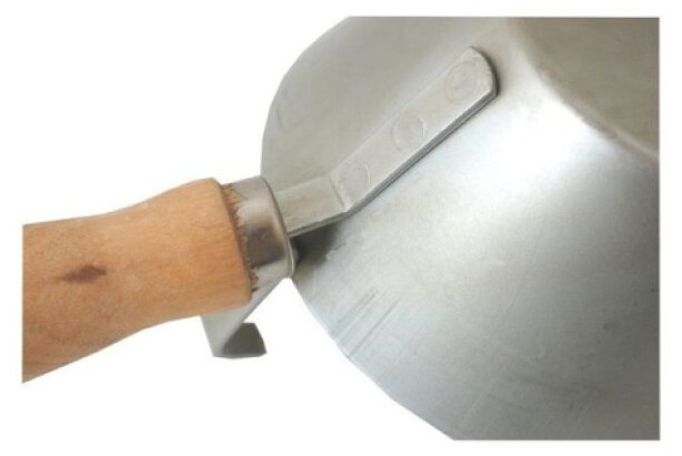 Naběračka s rukojetí pozinkovaná 150 mm