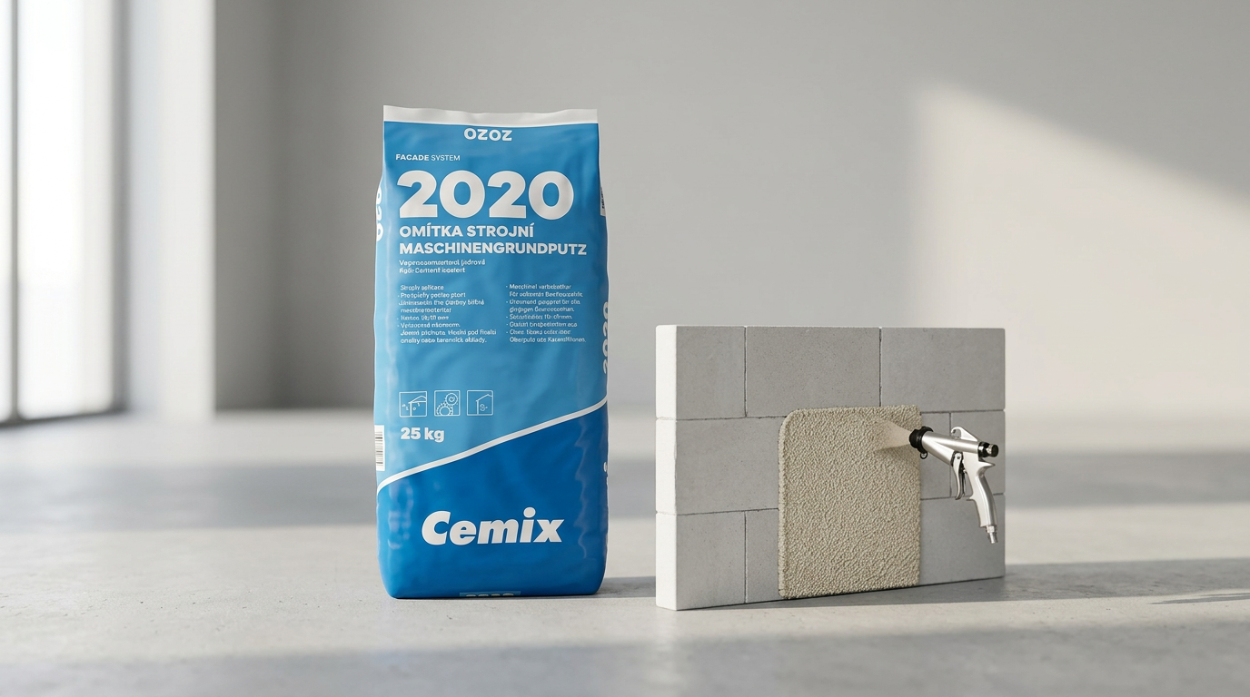 Omítka strojní Cemix 2020 – 25kg