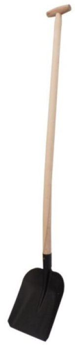 Lopata ocelová úzká 270 x 190 mm s násadou "T"