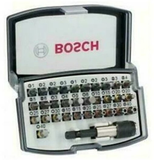Sada šroubovacích bitů Bosch 32 ks