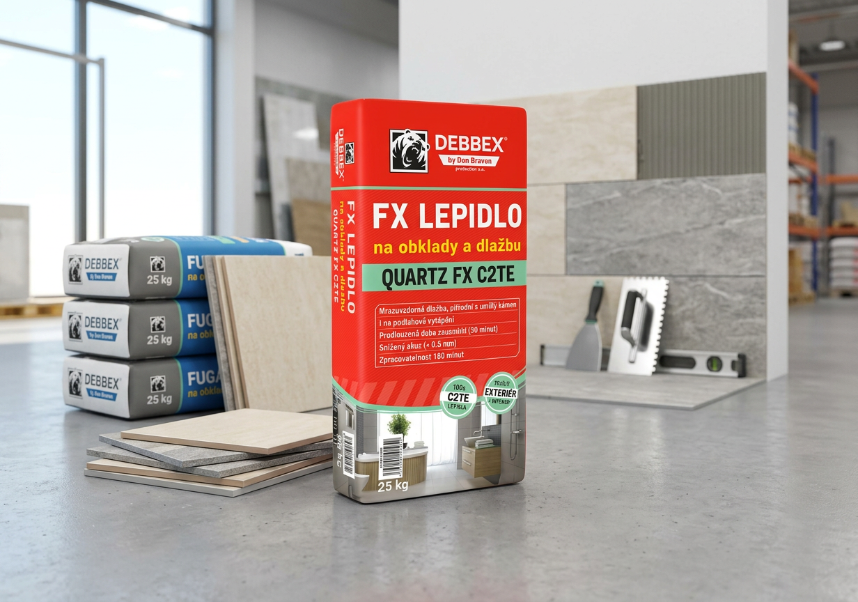 FX lepidlo na obklady a dlažbu QUARTZ FX C2TE 25 kg