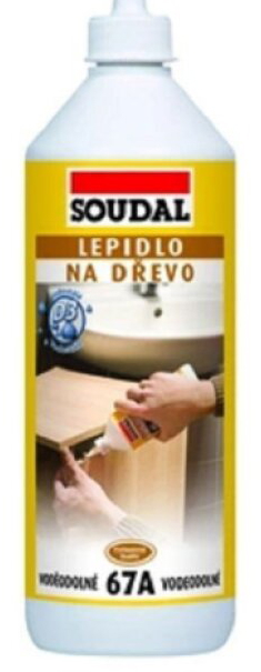 Lepidlo na dřevo Soudal 67A vodostálé 750 g