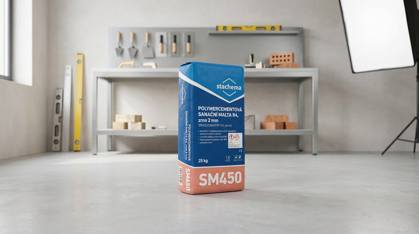 Hmota reprofilační Stachema SM450 / SANATOP TIX jemná 25 kg