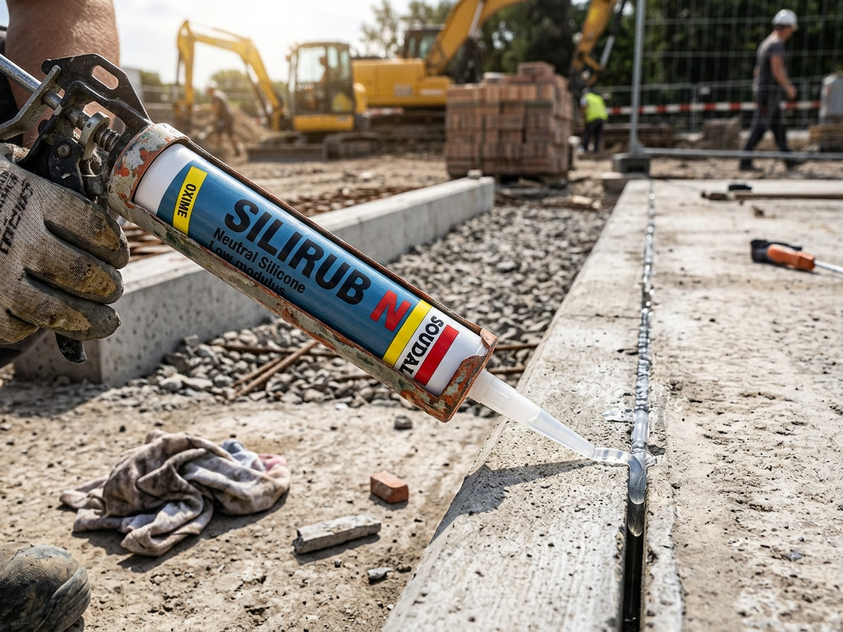 Tmel silikonový Soudal SILIRUB N transparentní 300 ml