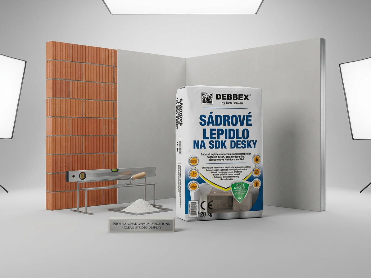 Sádrové lepidlo na SDK desky 20 kg