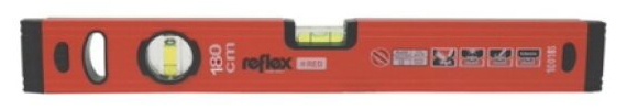 Vodováha Reflex RED 2 libely 1500 mm