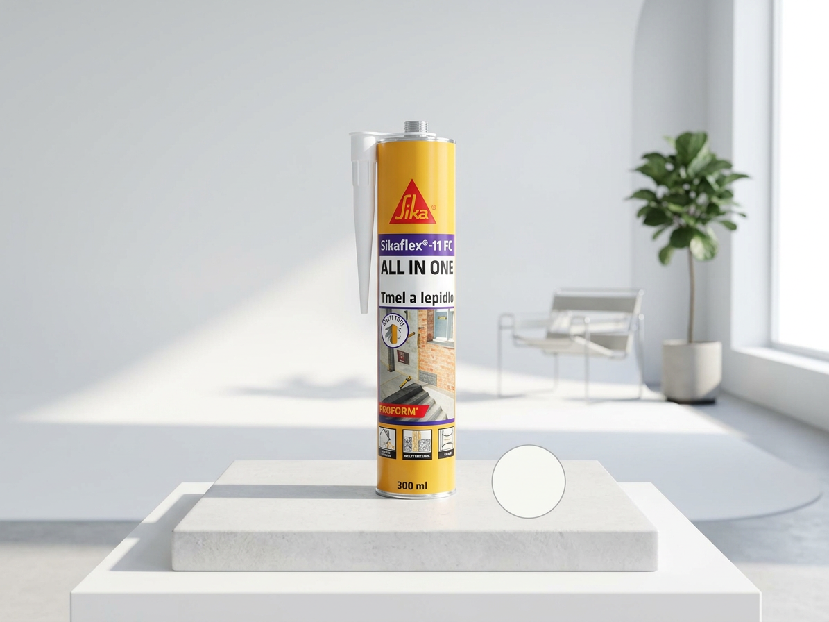 Tmel polyuretanový Sikaflex-11 FC Purform bílý 300 ml