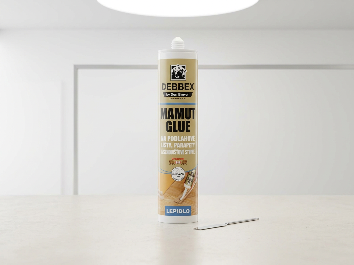 MAMUT GLUE na podlahové lišty 290 ml