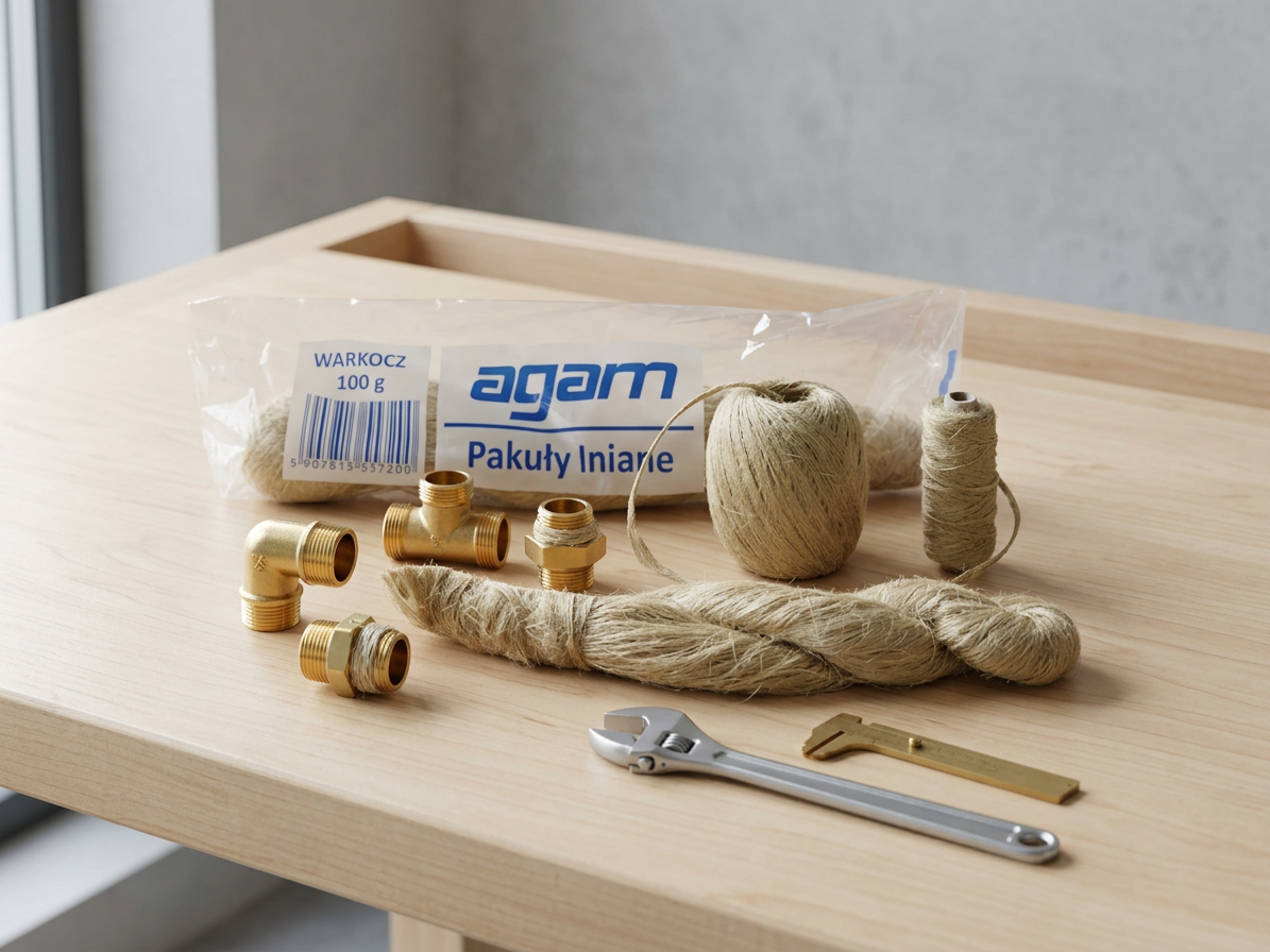 Instalatérský len Agam, 0,2 kg (konopí)