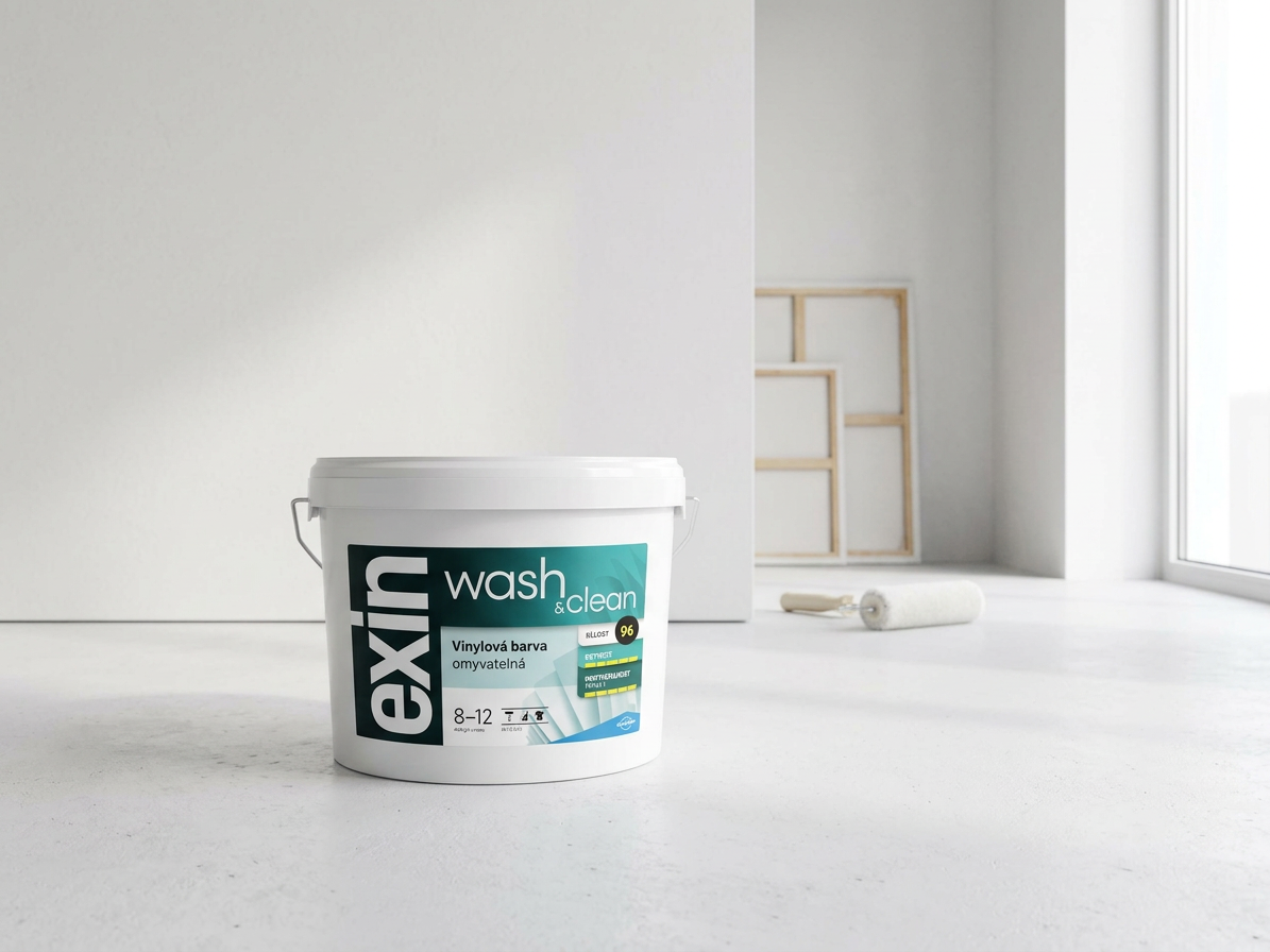 Barva vinylová Stachema EXIN WASH&CLEAN bílá 7 kg