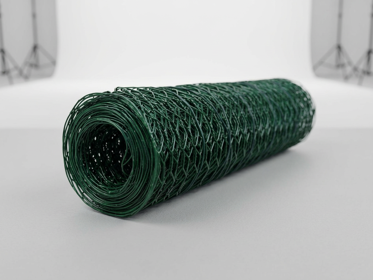Pletivo králičí poplastované zelené výška 0,5 m 16/0,9 mm 5 m