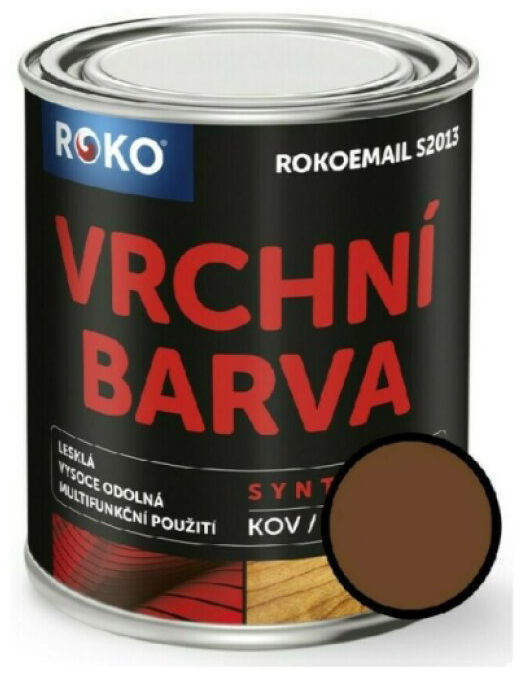 Email vrchní Rokoemail S2013 hněď čokoládová 3 l