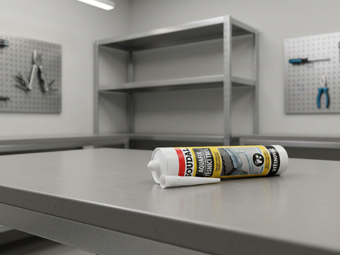 Tmel těsnicí Soudal AQUAFIX transparentní 300 ml
