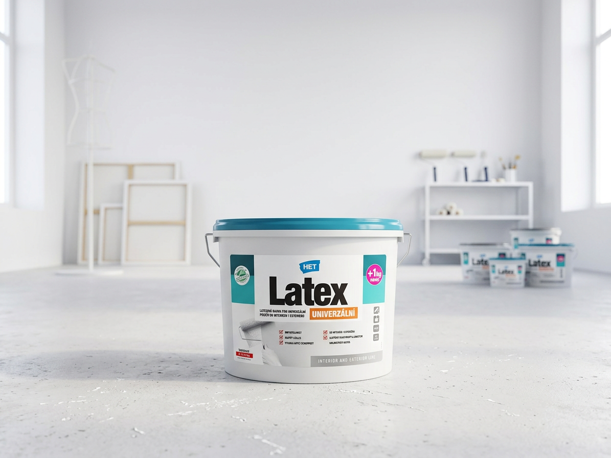 Barva latexová HET Latex univerzální bílý 5+1 kg