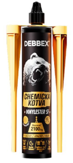 Kotva chemická Den Braven Vinylester 300 ml