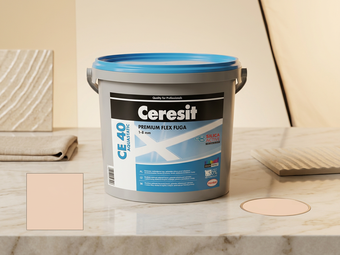 Hmota spárovací Ceresit CE 40 Aquastatic caramel 5 kg