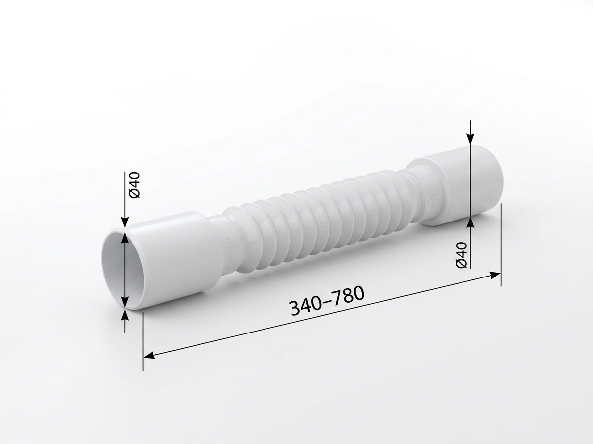 Připojení flexi Alcadrain A710 Premium 40×40 mm